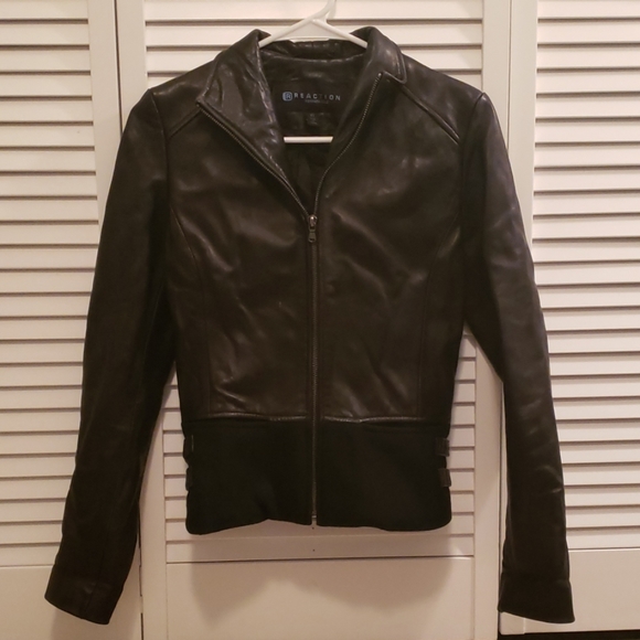 100% leather jacket. Used. Great condition - Picture 3 of 5